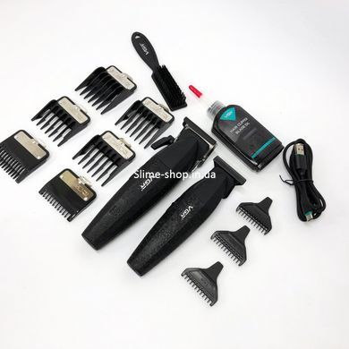 Професійний набір для стрижки волосся VGR V-640 акумуляторний Barber LP-330 Combo PREMIUM