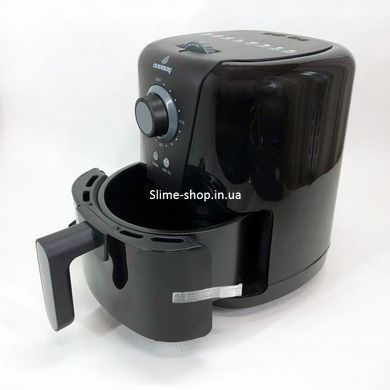 Фритюрниця для дому з таймером Crownberg CB-5541 на 1.5 л безмасляна фритюрниця GL-757 1200 Вт