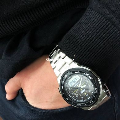 Військовий годинник з секундоміром SKMEI 1370SI, Годинник спортивний скмей, Сучасний CG-371 військовий годинник