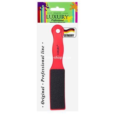 Терка для пяток Beauty Luxury шлифовочная двусторонняя грит 80/120 ТN-04