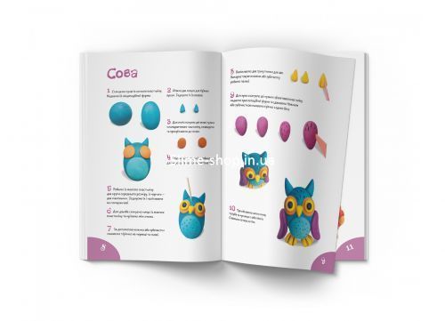 Книга "Ліпимо з пластиліну: Лисеня" (укр)