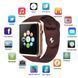 Смарт-годинник Smart Watch A1 розумний електронний зі слотом під sim-карту + карту пам'яті micro-sd. ZW-417 Колір: золотий