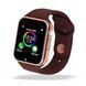 Смарт-годинник Smart Watch A1 розумний електронний зі слотом під sim-карту + карту пам'яті micro-sd. ZW-417 Колір: золотий