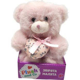Мягкая игрушка "Plush and Co. МИШКА" (РОЗОВЫЙ) 13 см