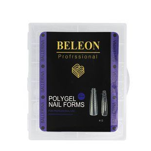 Верхні форми для нарощування нігтів BELEON Ballerina №13 (120шт/уп.)