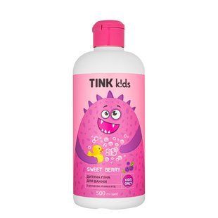 Пена для ванны детская от 3 лет Tink Kids Sweet Berry 500 мл