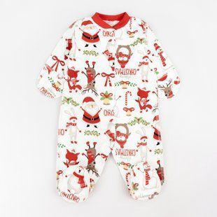 Чоловічок новорічний для малят з начосом Santa