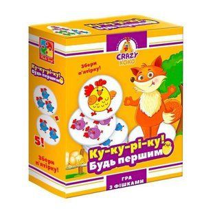 Игра настольная "Crazy Koko: Ку-ку-ре-ку!" (укр)