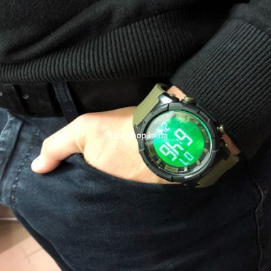 Мужские тактические часы SKMEI 1845AG ARMY GREEN, Военные тактические часы, Лучшие SG-961 тактические часы
