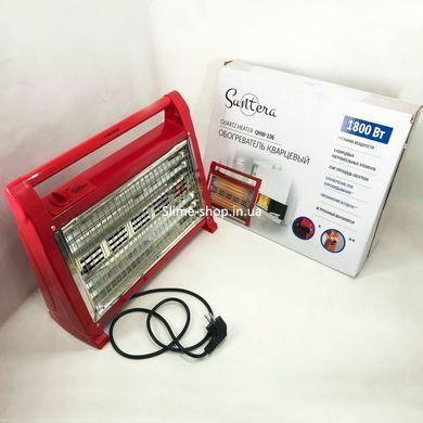 Бытовой обогреватель для квартиры Suntera QHW-106 1800Вт, Монолитный JU-663 кварцевый обогреватель