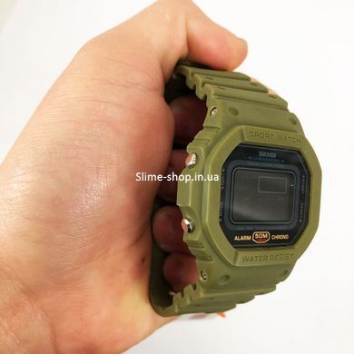 Оригинальные мужские часы SKMEI 1628AGBK, Тактические военные часы для ЗСУ, Часы GJ-504 кварцевые армейские