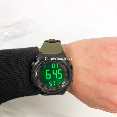 Мужские тактические часы SKMEI 1845AG ARMY GREEN, Военные тактические часы, Лучшие SG-961 тактические часы