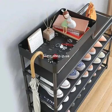 Устойчивая обувная стойка Shoe Rack 5 ярусов, Металическая полка для обуви, Подставка HN-731 под обувь