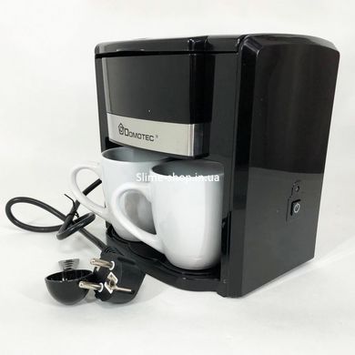 Кавоварка настільна компактна Domotec MS-0708, Аппарат для кави GU-498 для дому