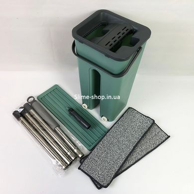 Швабры с механическим отжимом Hand Free Cleaning Mop YT-200, Ведро с отжимом ID-486 для швабр