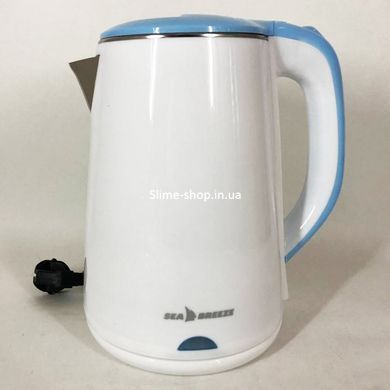 Изысканный электрочайник SeaBreeze SB-017, 1.8 Л 1500 Вт, Изысканный чайник, WN-135 Электрочайник чайный