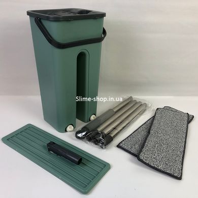 Швабры с механическим отжимом Hand Free Cleaning Mop YT-200, Ведро с отжимом ID-486 для швабр