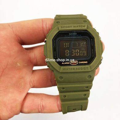 Оригинальные мужские часы SKMEI 1628AGBK, Тактические военные часы для ЗСУ, Часы GJ-504 кварцевые армейские