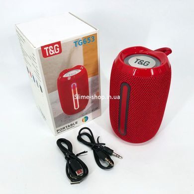 Блютуз колонка с флешкой и радио TG653, Акустика для улиц, Колонка с IO-778 функцией зарядки