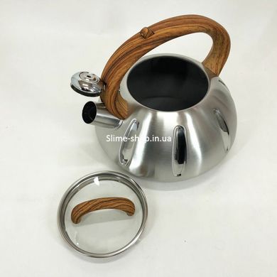 Практичный чайник для газовой плиты Unique UN-5303 3 л, Качественный чайник для PR-182 газовой плиты