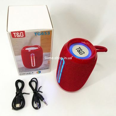 Блютуз колонка с флешкой и радио TG653, Акустика для улиц, Колонка с IO-778 функцией зарядки