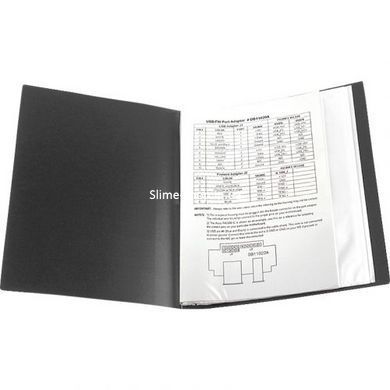 Дисплей-книга 30 файлів, сіра