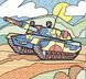 Водные раскраски "Военная техника" (укр)
