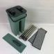 Швабры с механическим отжимом Hand Free Cleaning Mop YT-200, Ведро с отжимом ID-486 для швабр