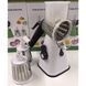 Овощерезка мультислайсер Tabletop Drum Grater Kitchen Master Терка для овощей и фруктов 3 насадки. WD-667 Цвет: белый