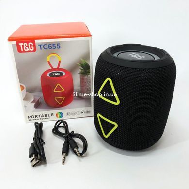 Блютуз акустика с радио TG655, Мощная переносная акустическая колонка, Объемный звук JW-744 Bluetooth колонки