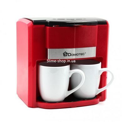 Кавова машинка Domotec MS-0705 500 Вт, Машина для заварювання кави, Якісна кавоварка OF-455 для дому