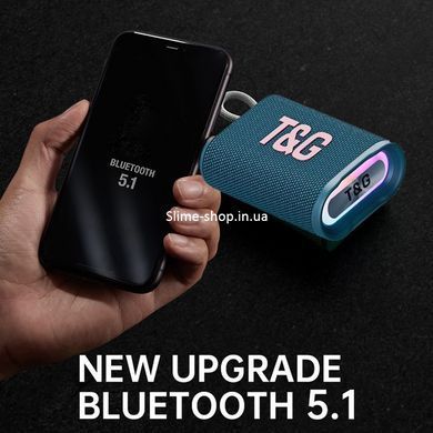 Bluetooth-колонка TG396. QS-598 Цвет: синий