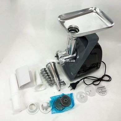 Электромясорубка с насадками для овощей Suntera SMG-5421B 1800 Вт, Мясорубка GE-507 2000 вт