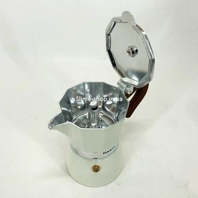 Кавоварка гейзерна для офісу Magio MG-1007 150 мл, Гейзерна кавоварка NI-666 гарної якості