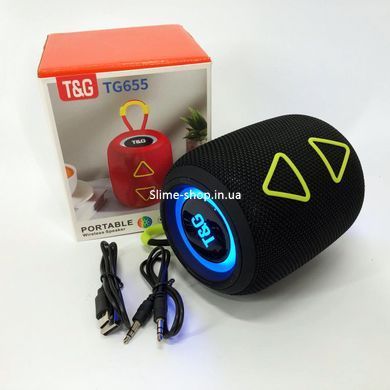 Блютуз акустика с радио TG655, Мощная переносная акустическая колонка, Объемный звук JW-744 Bluetooth колонки