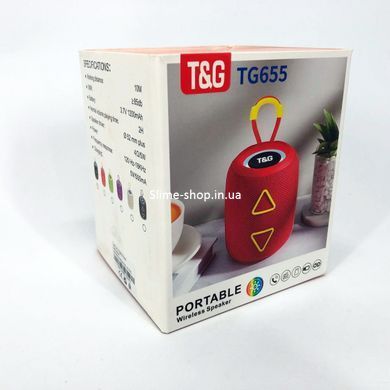 Блютуз акустика с радио TG655, Мощная переносная акустическая колонка, Объемный звук JW-744 Bluetooth колонки
