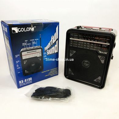 Радиоприемники fm диапазона GOLON RX-9100, Портативное ФМ радио EU-225 с флеш-накопителем