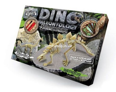 Набір для проведення розкопок "DINO PALEONTOLOGY", "Стегозавр", DP-01-01