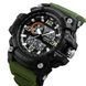 Часы спортивные спорт SKMEI 1283AG ARMY GREEN, Тактические военные часы для ЗСУ, Брендовые DH-123 мужские часы