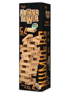 Настольная игра "Number Tower" укр
