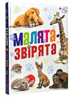 Книга для дітей Малята-звірята.