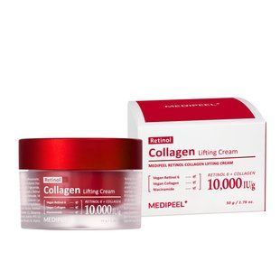 Крем-лифтинг для лица разглаживающий Medi-Peel Retinol Collagen Lifting Cream ночной 50 г