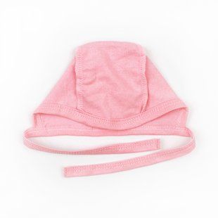 Чепчик на зав'язках Pink