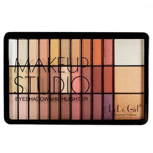 Палетка теней для век и хайлайтеров DoDo Girl Make Up Studio 30 оттенков D4047 В