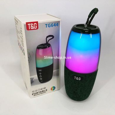 Лампа блютуз колонка TG644, Громкая колонка для вечеринки, Блютуз колонка с VB-514 разноцветной подсветкой