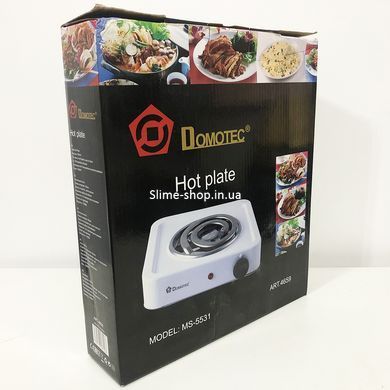 Электроплита Domotec MS-5531. SG-318 Цвет: белый
