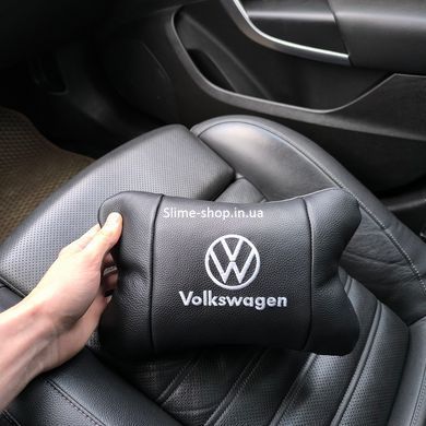 Подушки з логотипом Volkswagen 1шт, Подушка на авто сидіння, Дорожня подушка PB-800 під голову
