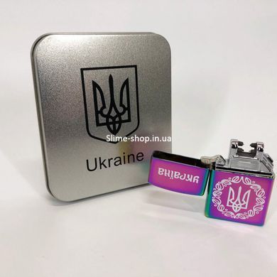 Сувенирные зажигалки HL-447, Дуговая металлическая электроимпульсная usb зажигалка, ER-971 Зажигалка сенсорная