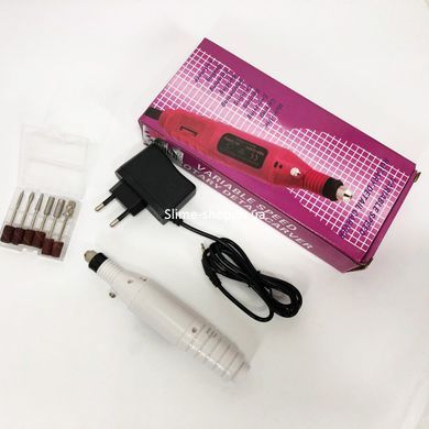 Ручной фрезер для ногтей SmartUs CBM-033 для маникюра и педикюра в домашних условиях. QY-197 Цвет: белый