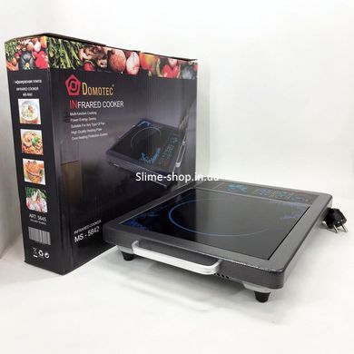 Переносна настільна електроплита Domotec MS-5842 2000 Вт, Потужна XC-242 настільна електроплита